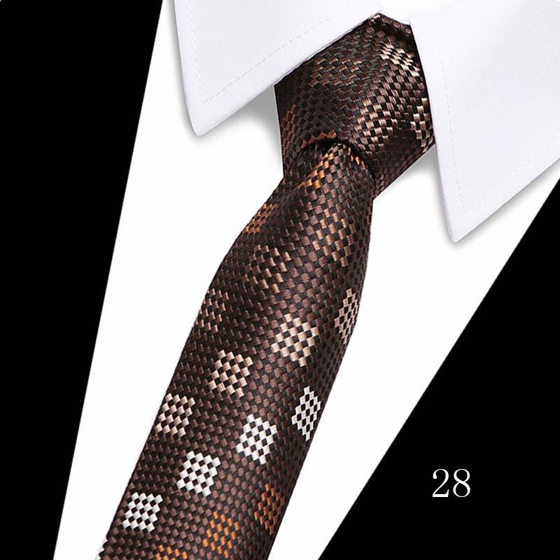 2025 Men's Formal 7.5cm Silk Polyester Tie