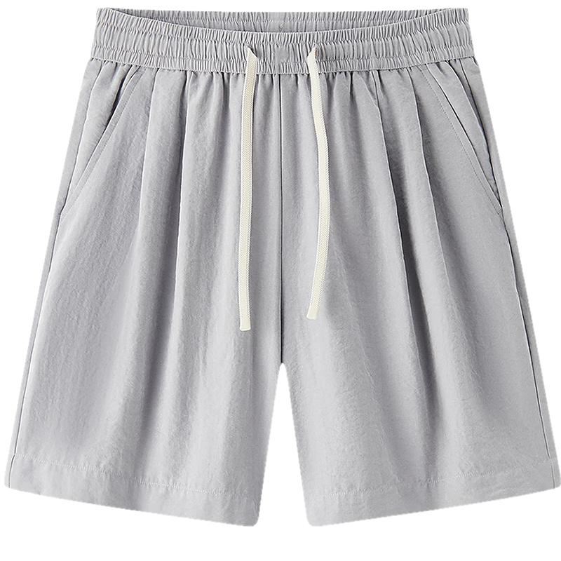Semir Women's Summer Loose Pleated Milk Fluff Shorts