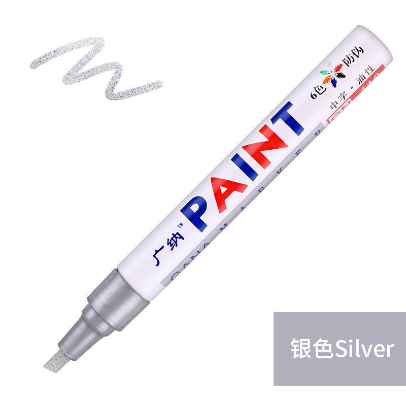 Gn 12 Renk Su İtici Araba Lastiği Lastik Dişi Cd Metal Kalıcı Boya İşaretleyici Graffiti Yağlı İşaretleyici Macador Kalem Kırtasiye