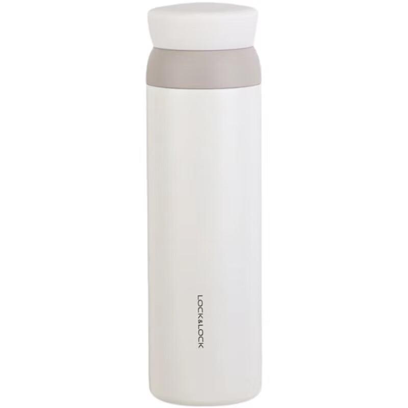 LOCK&LOCK LHC4212 Aspiration 450ML 316 Stainless Steel Rotary Insulated Travel Mug