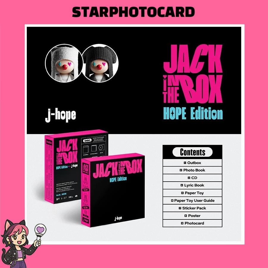 [DISPONIBILE] BTS J-HOPE - [ JACK IN THE BOX ] Edizione HOPE