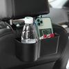 Car Cup Holder Multifunctional Headrest Seat Back Mount Vehicle Drink Storage Auto Phone Holder Car Seat Storage Accessories Cup Holders 5