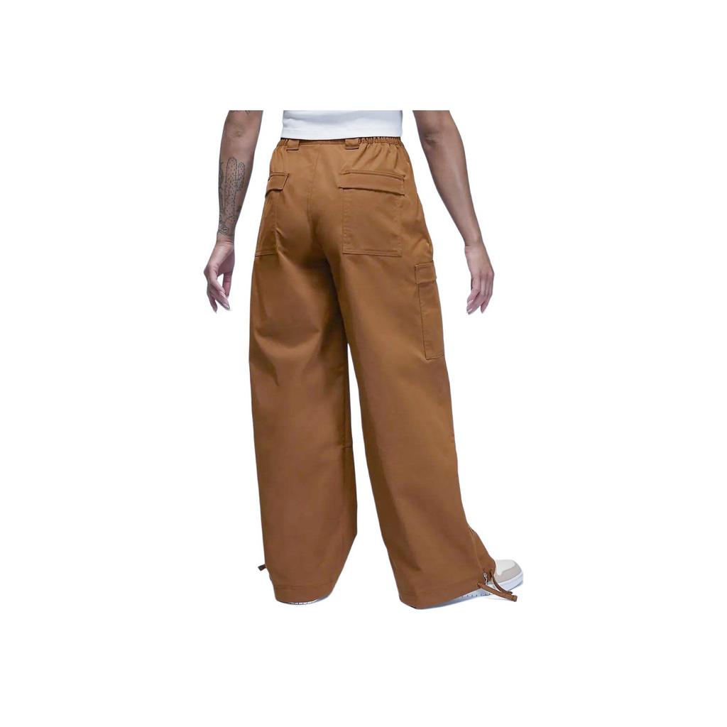 Jordan Chicago Jednobarevné kalhoty na zip s nastavitelnou stahovací šňůrkou Dámské spodky Legendární-Hnědá FD7216-243