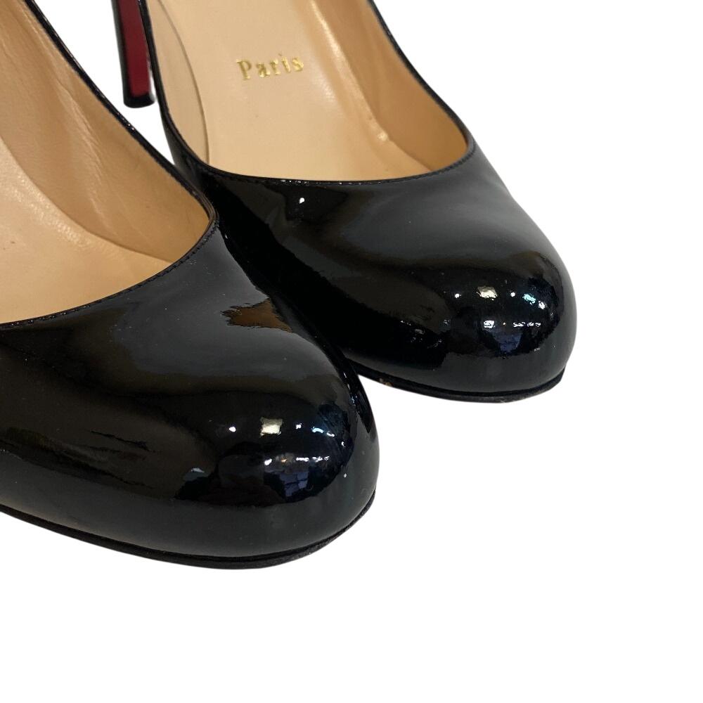 Christian Louboutin Stiletto heel shoes enamel pumps black enamel Used