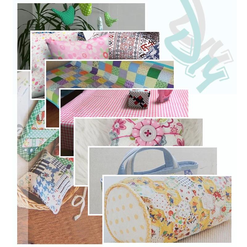 50 Pieces Cotton DIY Patchwork Square Patchwork 10 x10cm Sewing Material Quilting Decoration Mixed Style Fabric Cloth