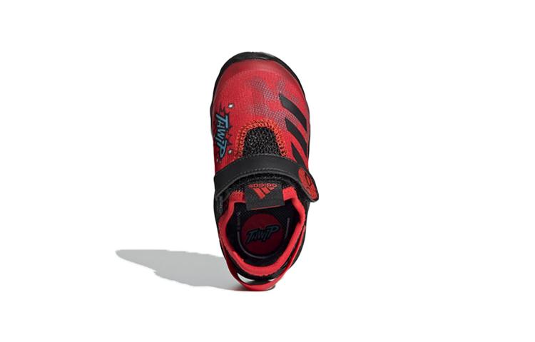 MARVEL x Adidas Activefle Breathable Mid top Toddler Shoes Red Black Infant And Toddler FV4264