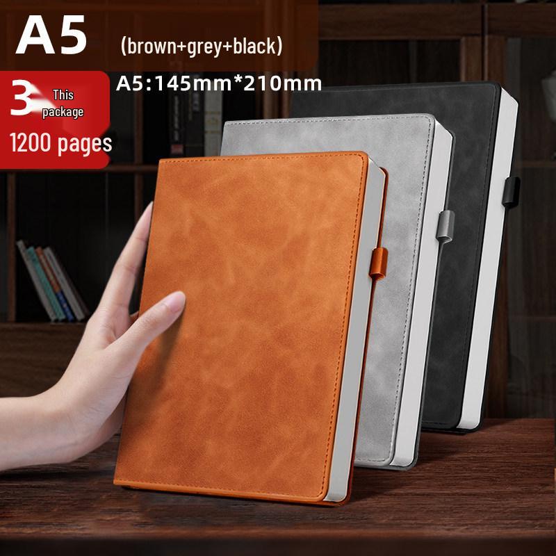 2026 Business Meeting & Office Diary: 4 Thickened Notebooks for Bookkeeping & Work Record