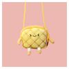 Creative Cartoon Toast Bread Crossbody Bag – Cute & Casual Shoulder Coin Purse for Students