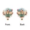 1pc Hot air balloon 2D acrylic pendant car wedding season flowers wall decoration creative romantic pendant home decor