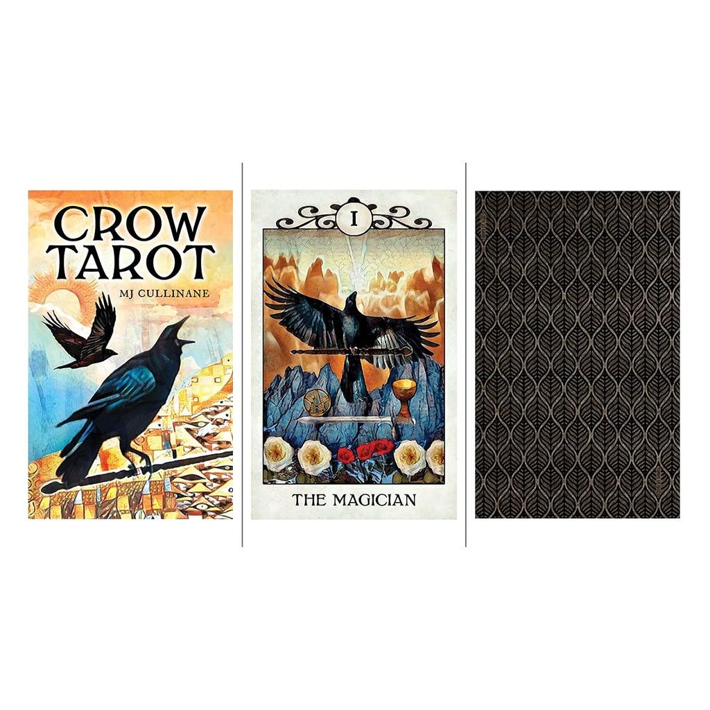 Kancharo Tarot Card Set, 78 Cards, Tarot Reading Set [Crow Tarot], Includes Basic Instructions and Pouch In Japanese (Authentic)