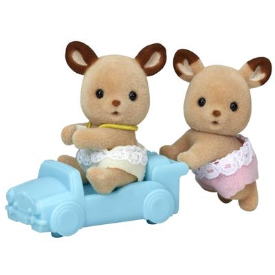 Sylvanian Families Doll ST Mark Certification Ages Toy Dollhouse Sylvanian Families EPOCH [Deer Twins] C-69 3+