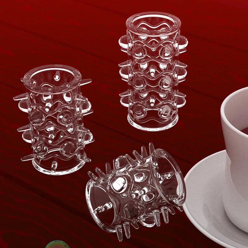 3 szt. Granulki pierścienie na penisa łechtaczka stymulują zabawki erotyczne dla mężczyzn powiększenie duże cząstki prezerwatywy na penisa pary masaż pochwy