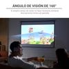 Electric Projection Screen 120 Inches 4:3 Format with Remote Control 244x183 Cm White
