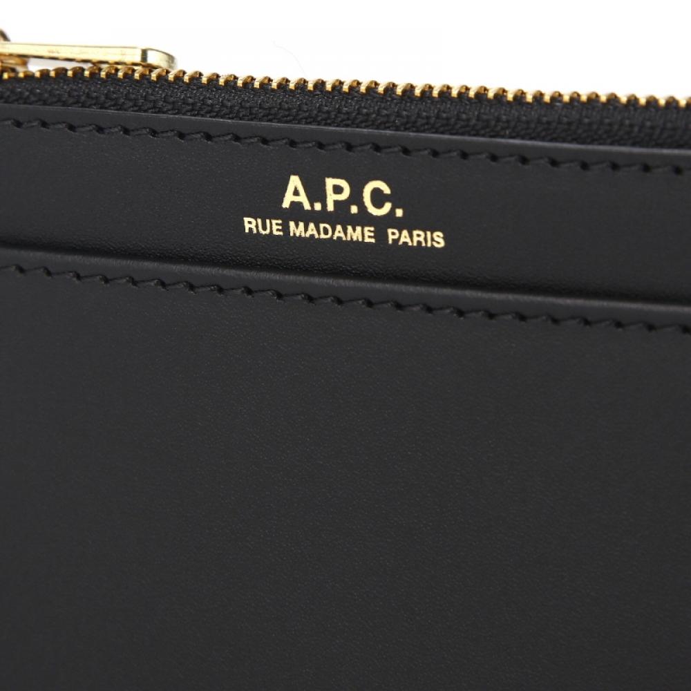 Apec Pxawv Demi Lune Half Moon Zip Card Wallet F63439