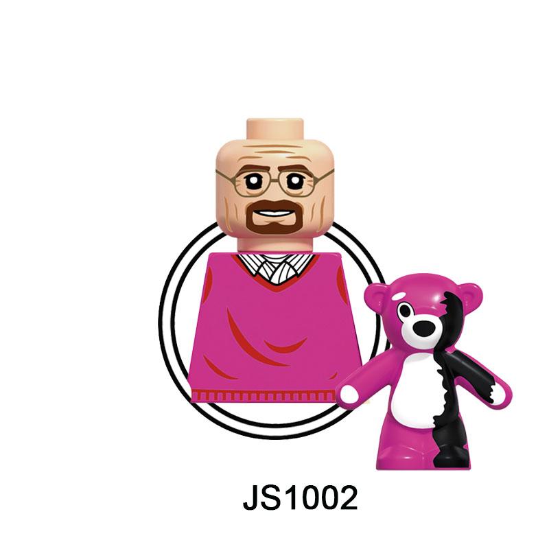 JS1001 - JS1005 TV Movie ABS Plastic Building Blocks Bricks Character Figures Children Collection Toys