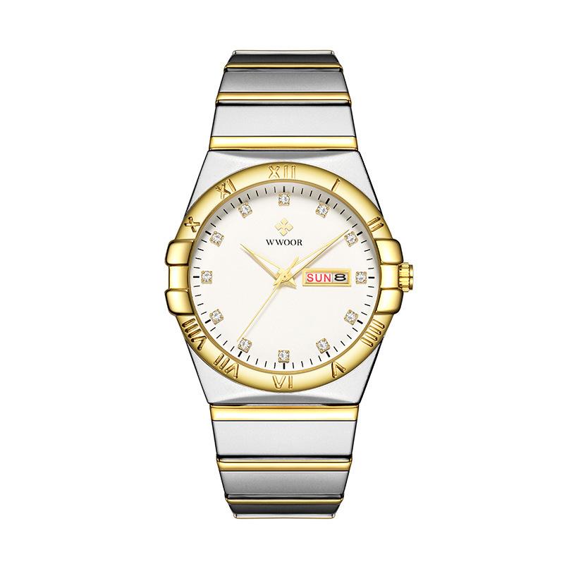 Quartz Waterproof Movement Watc Men S Low-Key Luxury Men S Versatile Watch