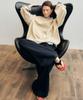 CITTA Reversible Back String Knit_Ctk237(Beige)