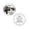 Aanimal coins, rare African animals, tigers, pandas, silver metal commemorative coins, commemorative medals, gifts