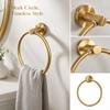 Stainless Bathroom Towel Towel Holder for Hand Towels and Washcloths