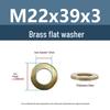 Yigu Durable Brass Flat Washers: M2-M12 Screws