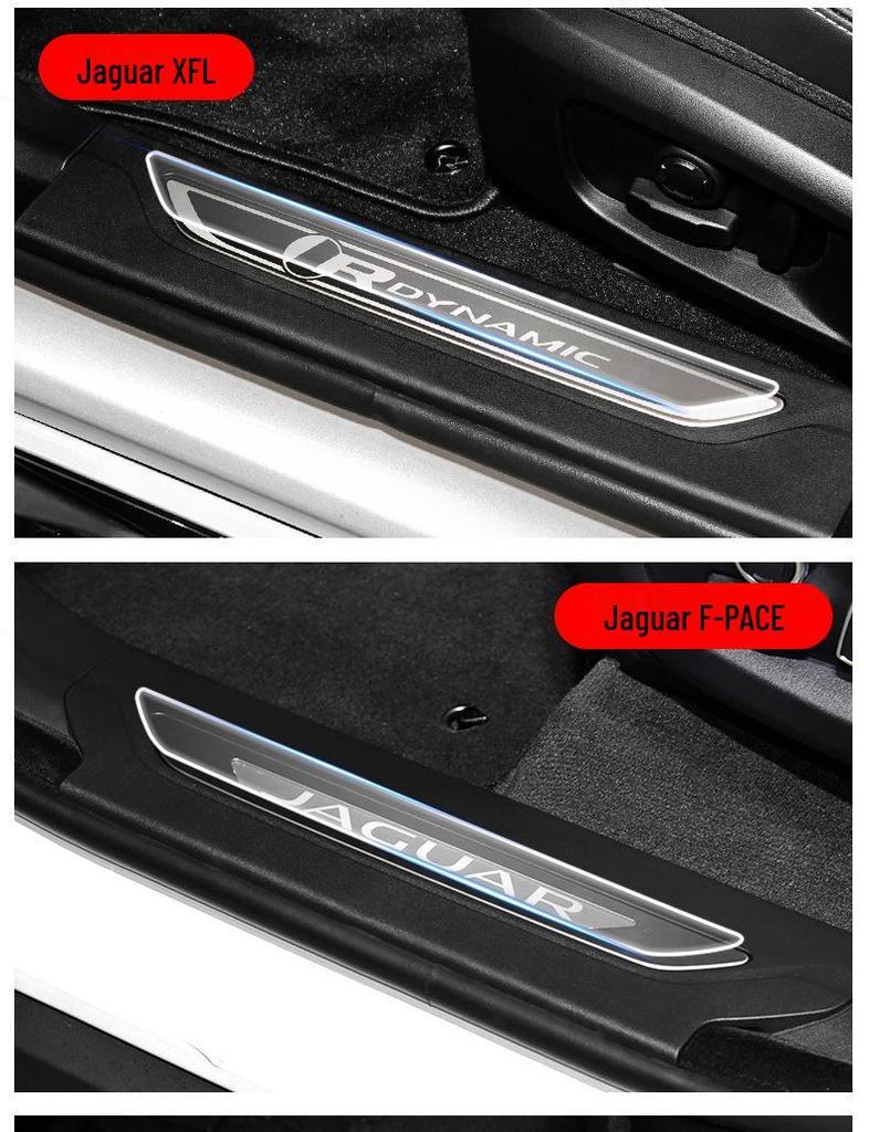 Jaguar XEL, XFL, F-PACE, I-PACE Sill Protector TPU Film