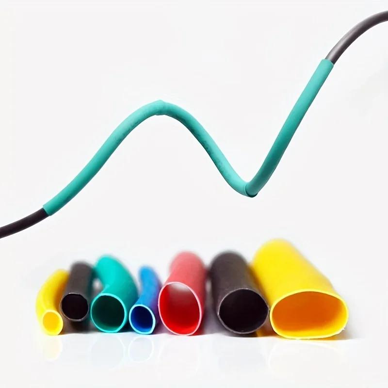 280PCS/Bag Waterproof Heat-shrink Tubing Thermoresistant Tube Kit Electrical Connection Wire Cable Insulation Sleeving Kit