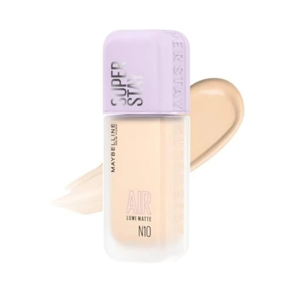 

Maybelline MAYBELLINE Superstay Lumi Matte Air Liquid Foundation 35mL No. 1 Set of 2 2-piece set