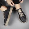 Fashion Men Casual Shoes Outdoor PU Leather Breathable Comfortable Lace-up Men's Shoes Summer Men Sneaker Male Loafers Tenis