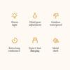 LED USB Desk Lamp Outdoor Emergency Flashlight Rechargeable Metal Vintage Hanging Camping Lamp Hanging Tent Lamp horse lantern