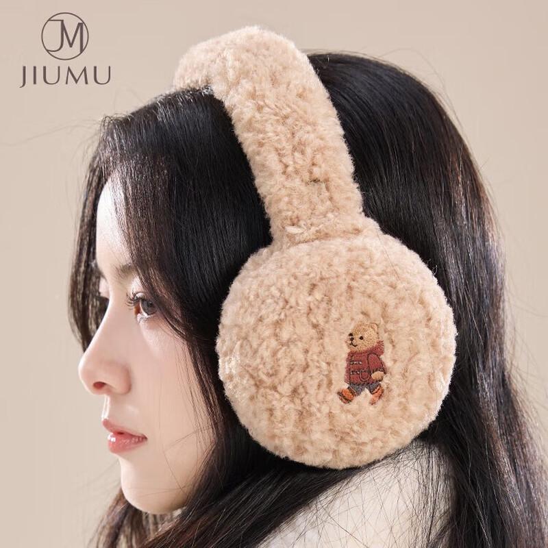 

JIUMU Women s Plush Winter Earmuffs One Size