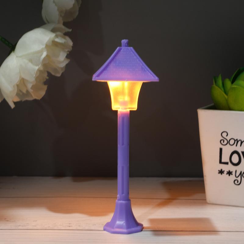 Creative Miniature Simulation Street Light Model Light Home Decoration Desktop Ornament
