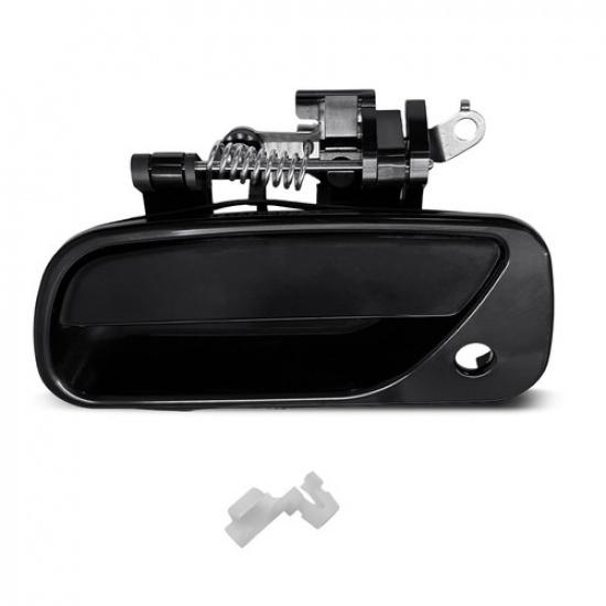 Exterior Door Handle For 1993-98 Toyota T100 Front Left Driver Side Black Lever
