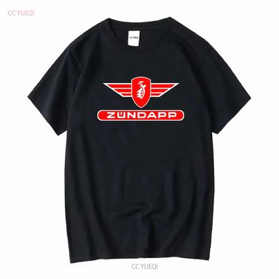 New Zundapp Motorcycles Logo Men's T Shirt Funny Size S To 5XL Long or Short Sleeves Vintage Washed Fashion Stretched