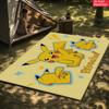 Cute Yellow Cartoon Character Area Rug Anti Slip Washable Floor Mat For Kids Bedroom Living Room Game Bedroom Home Decor Carpet