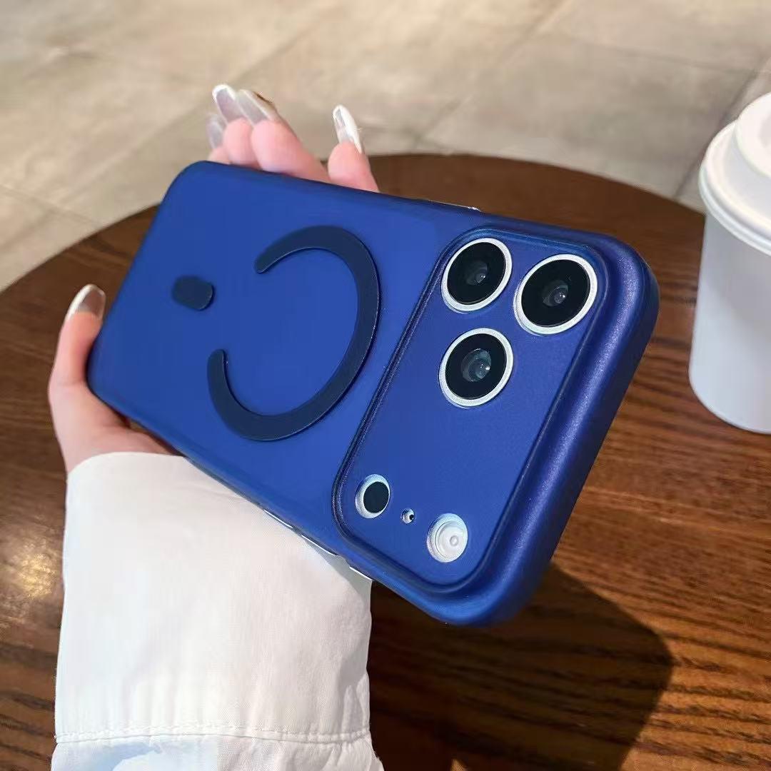 iPhone 17 Pro Max Ultra-Thin TPU Magnetic Frosted Protective Case iPhone 15 Pro Max