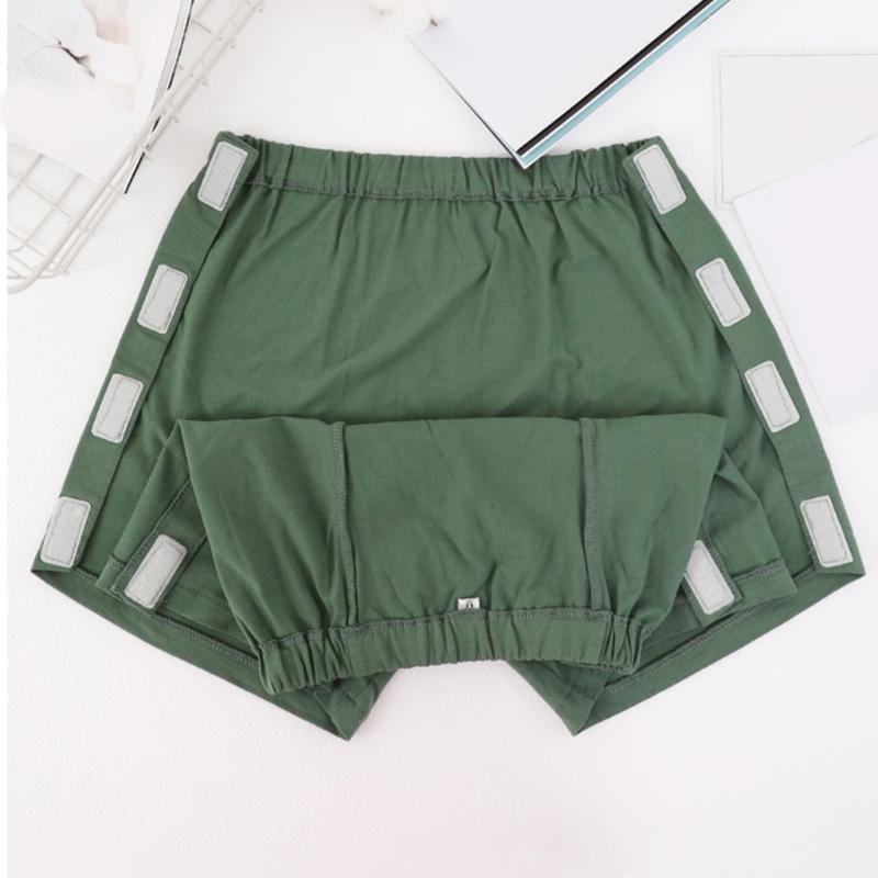 Pantaloncini Intimi Strappabili per Uomo Post-operatorio Boxer Adattivi Boxer da Incontinenza Riutilizzabili da Incollare
