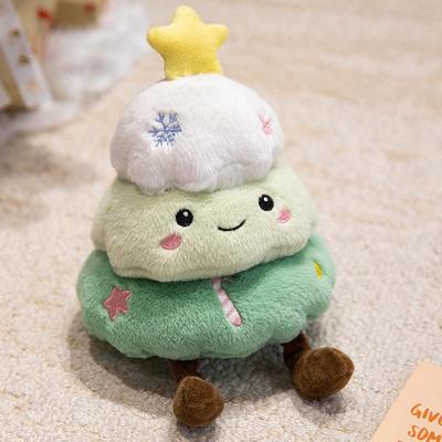 Cute Cartoon Christmas Tree Plush Toy - Rag Doll Ornament Christmas & Children's Day Gift