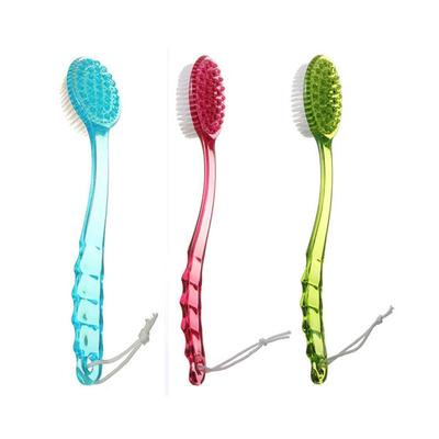 Scrub Bath Hot Brush Body New Exfoliating Scrubber Shower Sponge Spa Back Strap