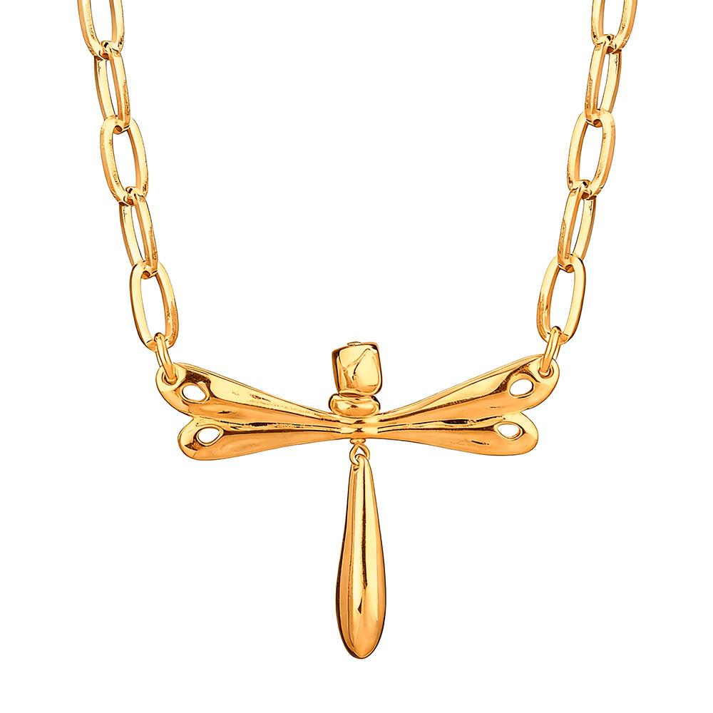 Spanish Dragonfly Versatile Trendy Accessories Pendant Necklace