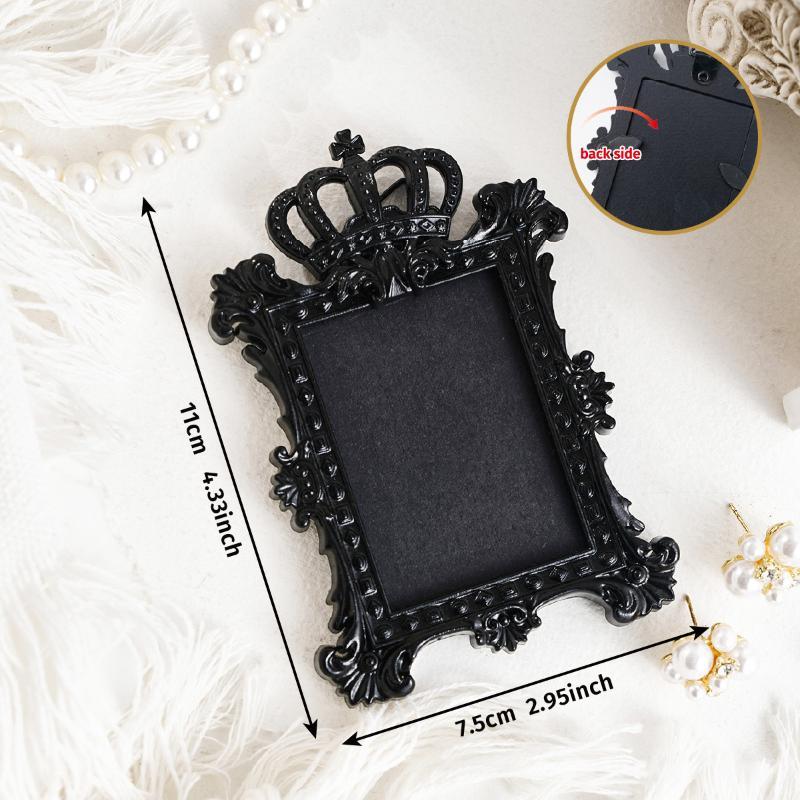 Hanging Mini Photo Frames Photographic Props Resin Vintage Picture Frame Wall Space Diy Baroque Ornate Decorative Frames Gifts