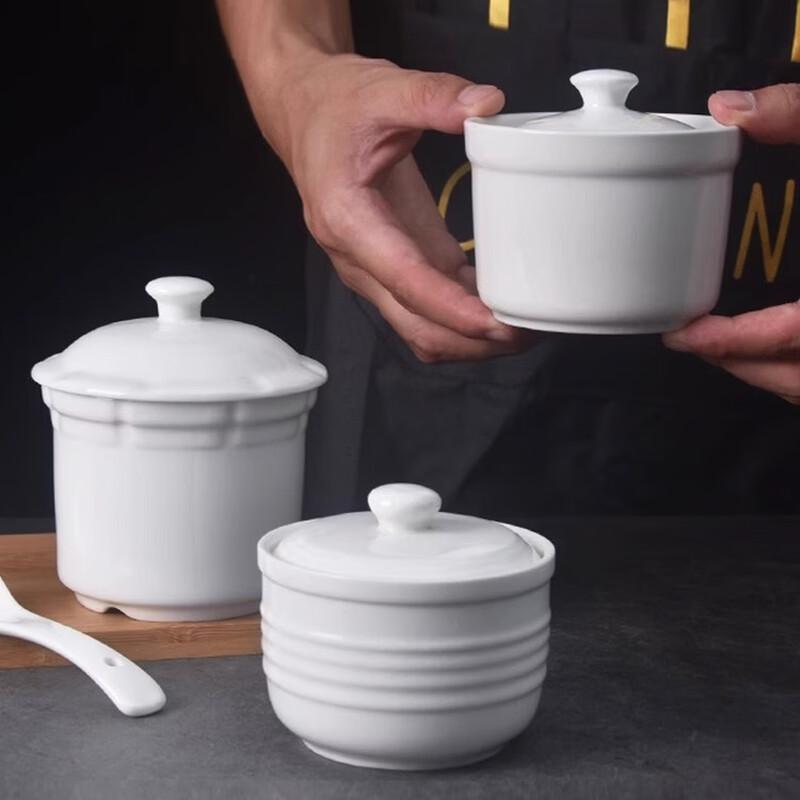 Ceramic Double-Handle Stew Pot