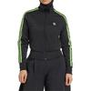 adidas Originals Adicolor Classics Firebird Track Striped Logo Zip-Up Stand Collar Short Sleeve Jacket Women Jackets JX7868