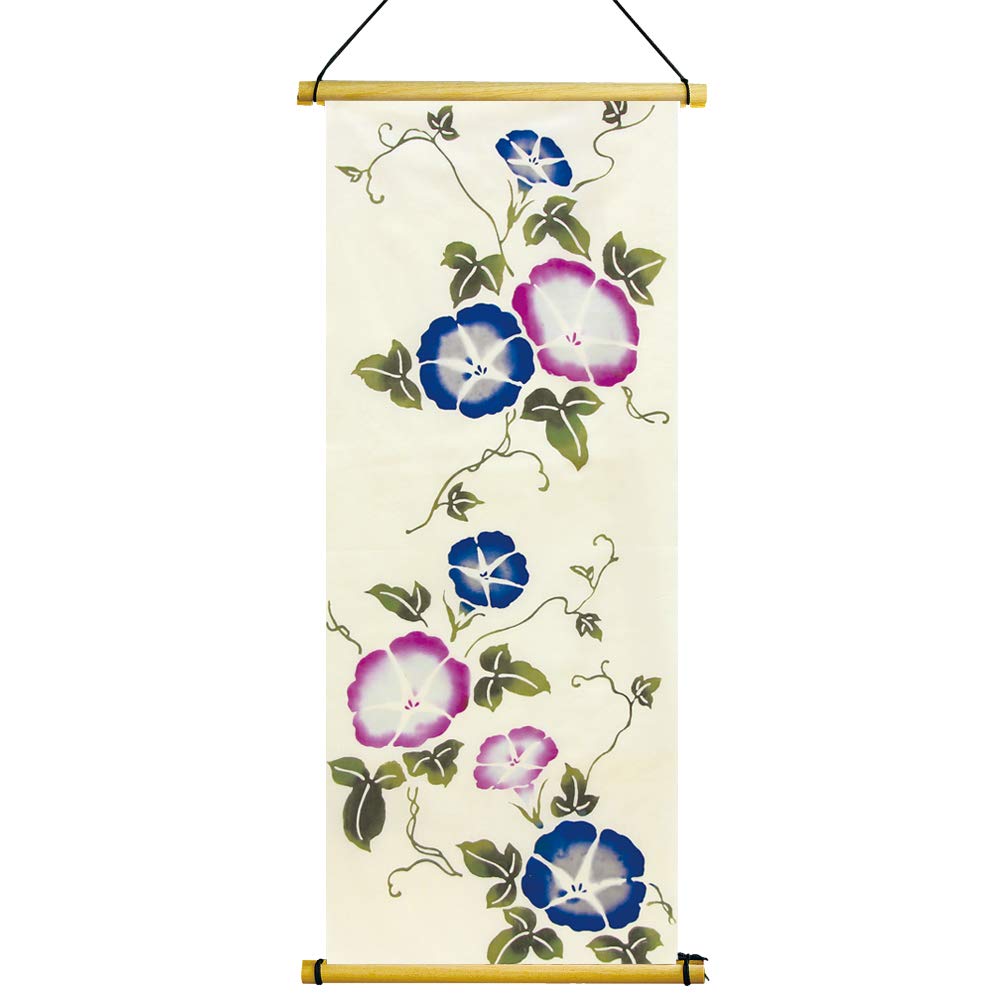 Wabunka Tenugui Hand Summer Authentic Made in Japan Morning Chū-sen Towel, Pattern, Dyed, (Climbing Glory)