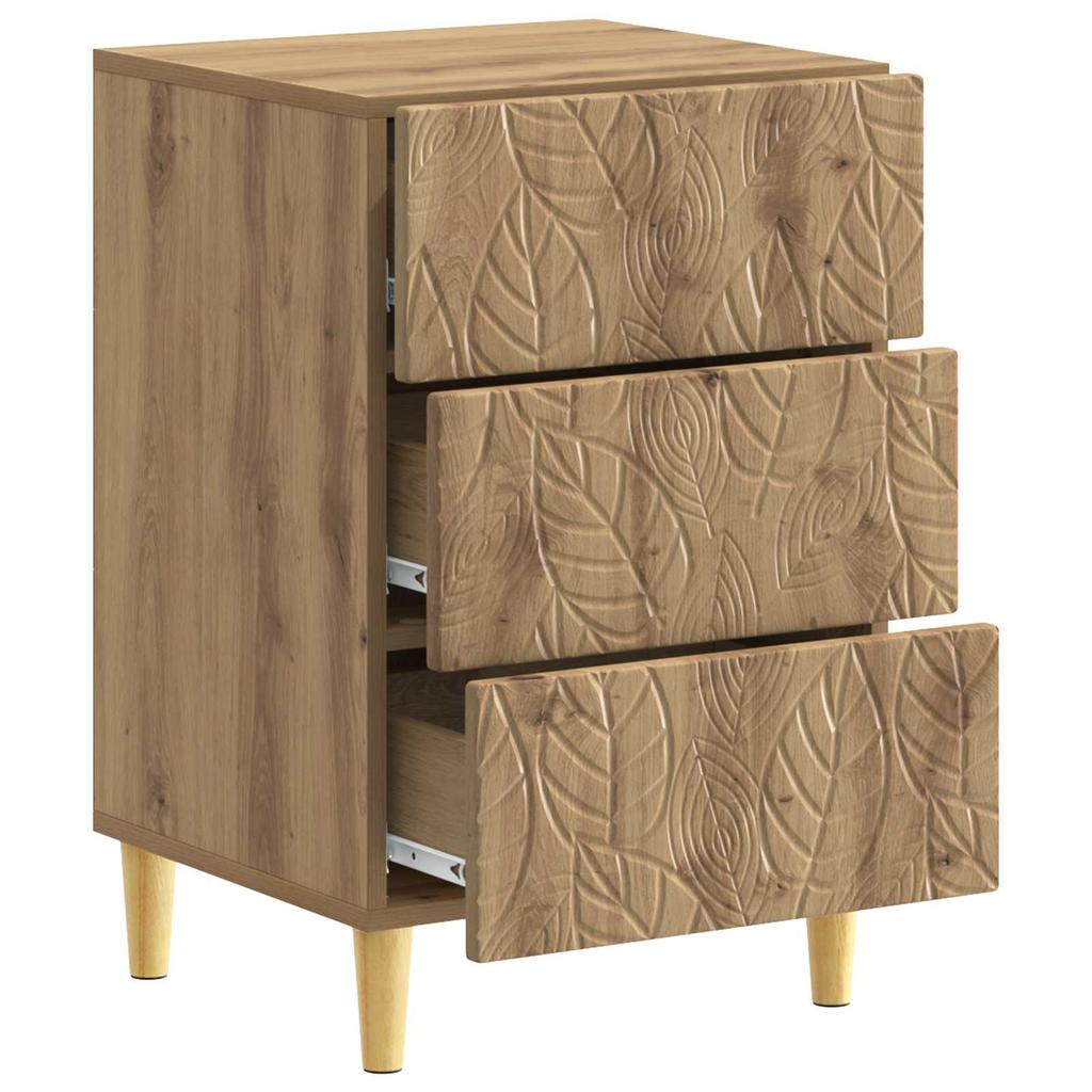 Nightstand Artisan Oak 43 x 39.5 x 66.5 cm Engineered Wood