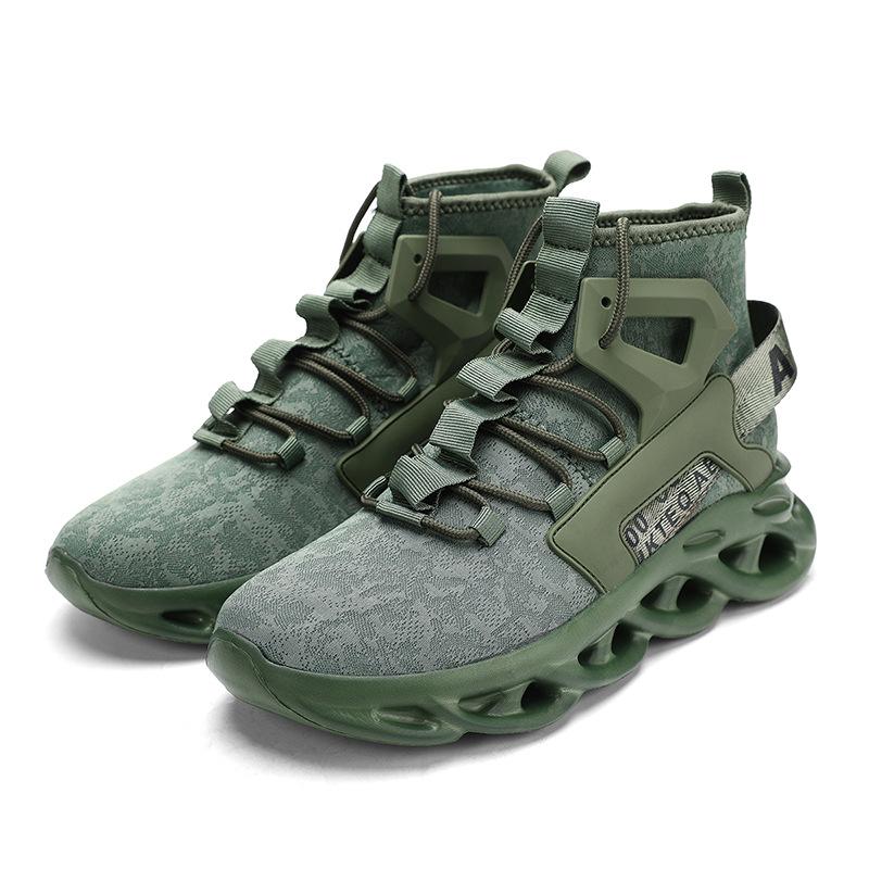 22 autumn and winter high-top platform sneakers casual basketball shoes, teen dad trendy shoes student shoes