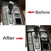 For BMW X5 X6 F15 F16 2014 2015 2016 2017 Gear Shift Panel Frame Cover Sticker Trim Car Styling Accessories Interior