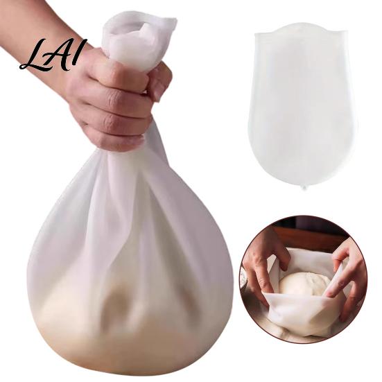 Portable Dough Mixing Pouch Silicone Kneading Bag Non-Stick Flour And Proofing Bag Easy Clean Baking Equipment for Baking Reusable Kitchen