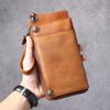 Vintage Genuine Leather Multifunctional Clutch: Top Layer Cowhide Unisex Long Wallet & Card Holder
