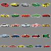 112 Waterproof Cartoon Car Stickers for Tablets, Scooters, Motorcycles, and Suitcases