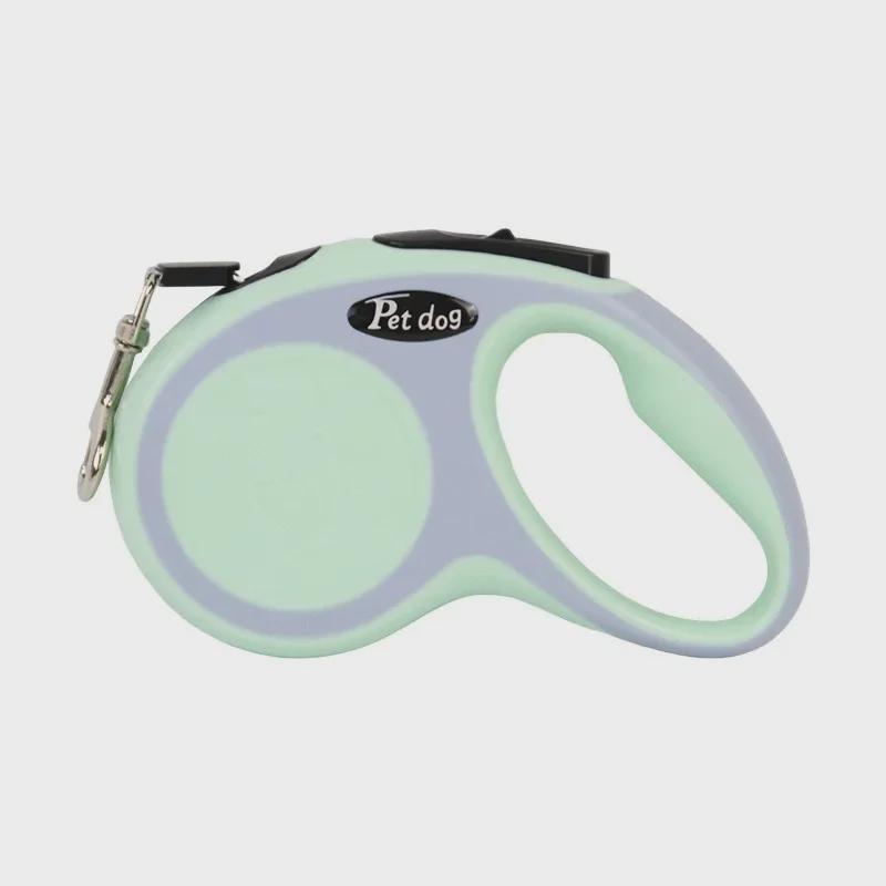 

Выдвижной поводок для выгула собак с однокнопочным тормозом для мелких и средних домашних животных